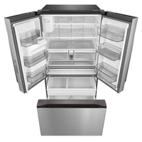 Midea 36" 29.3 Cu. Ft. French-Door Refrigerator - Stainless Steel - MRF29D3AST | Réfrigérateur Midea de 29,3 pi³ et de 36 po à portes françaises - acier inoxydable - MRF29D3AST | MRF29D3S