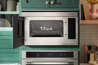 KitchenAid 1.1 Cu. Ft. Built-In Convection Microwave with Air Fry - PrintShield Stainless Steel - YKMBT730SPS | Four à micro-ondes encastré KitchenAid de 1,1 pi3 à convection avec friture à air - acier inoxydable PrintShieldMC - YKMBT730SPS
