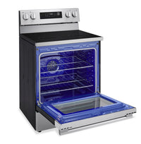 LG 30" 6.3 Cu Ft. Smart Electric Range with Probake Convection® and EasyClean® - LREN6321YE  | Cuisinière intelligente électrique LG de 6,3 pi³ et de 30 po avec convection ProBake ConvectionMD et EasyCleanMD - LREN6321YE
