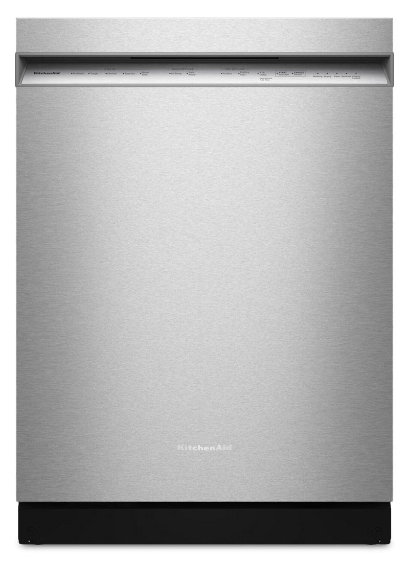 KitchenAid 24" 47 dBA Dishwasher with Third Level Utensil Rack – PrintShield Stainless - KDFS224SPS | Lave-vaisselle KitchenAid de 24 po et de 47 dBA avec panier à ustensiles sur le troisième niveau - acier inoxydable PrintShieldMC - KDFS224SPS