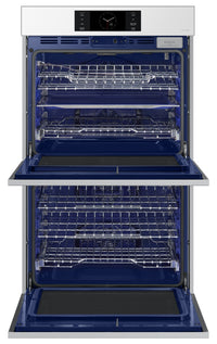 Samsung Bespoke 10.7 Cu. Ft. 7 Series Double Wall Oven with AI Camera - NV51CB700D12AA  | Four mural double Bespoke de Samsung de 10,7 pi³ à hublot de série 7 avec caméra IA - NV51CB700D12AA  | NV51B7DW