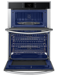 Samsung 7 Cu. Ft. 6 Series Combination Wall Oven with Air Fry - NQ70CG600DSRAA  | Four mural combiné Samsung de 7 pi³ de série 6 avec hublot et AirFry - NQ70CG600DSRAA  | NQ70C6DS