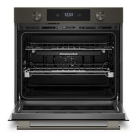 KitchenAid 30" Smart Electric Single Wall Oven - Black Ore - KOES730SBE | Four mural simple électrique intelligent KitchenAid de 30 po - minerai noir - KOES730SBE