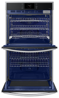Samsung 10.2 Cu. Ft. 6 Series Double Wall Oven with Air Fry - NV51CG600DSRAA | Four mural double Samsung de 10,2 pi³ série 6 avec hublot et AirFry - NV51CG600DSRAA | NV51C6DS