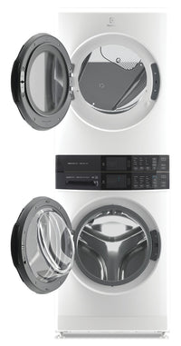 Electrolux Laundry Tower™ with 5.2 Cu. Ft. Washer and 8 Cu. Ft. Electric Dryer - ELTE760CAW | Tour de buanderie Laundry TowerMC Electrolux avec laveuse 5,2 pi³ et sécheuse électrique 8 pi³ - ELTE760CAW | ELTE760W
