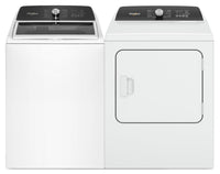 Whirlpool 5.3 Cu. Ft. Top-Load Washer with Built-In Faucet and 7 Cu. Ft. Electric Dryer | Laveuse à chargement par le haut de 5,3 pi3 avec robinet intégré et sécheuse électrique de 7 pi3 de Whirlpool | WHTL520C