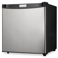 Danby 17.7" 1.6 Cu. Ft. Single-Door Mini Fridge – Stainless Steel - DCR016A3BSLDD | Mini réfrigérateur Danby de 1,6 pi³ et de 17,7 po à 1 porte - acier inoxydable - DCR016A3BSLDD