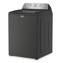 Maytag 5.4 Cu Ft. Top Load Washer with Pet Pro and 7.0 Cu Ft. Gas Dryer – Volcano Black  | Laveuse à chargement par le haut 5,4 pi³ avec Animal Pet Pro et sécheuse à gaz 7,0 pi³ de Maytag - noir volcan