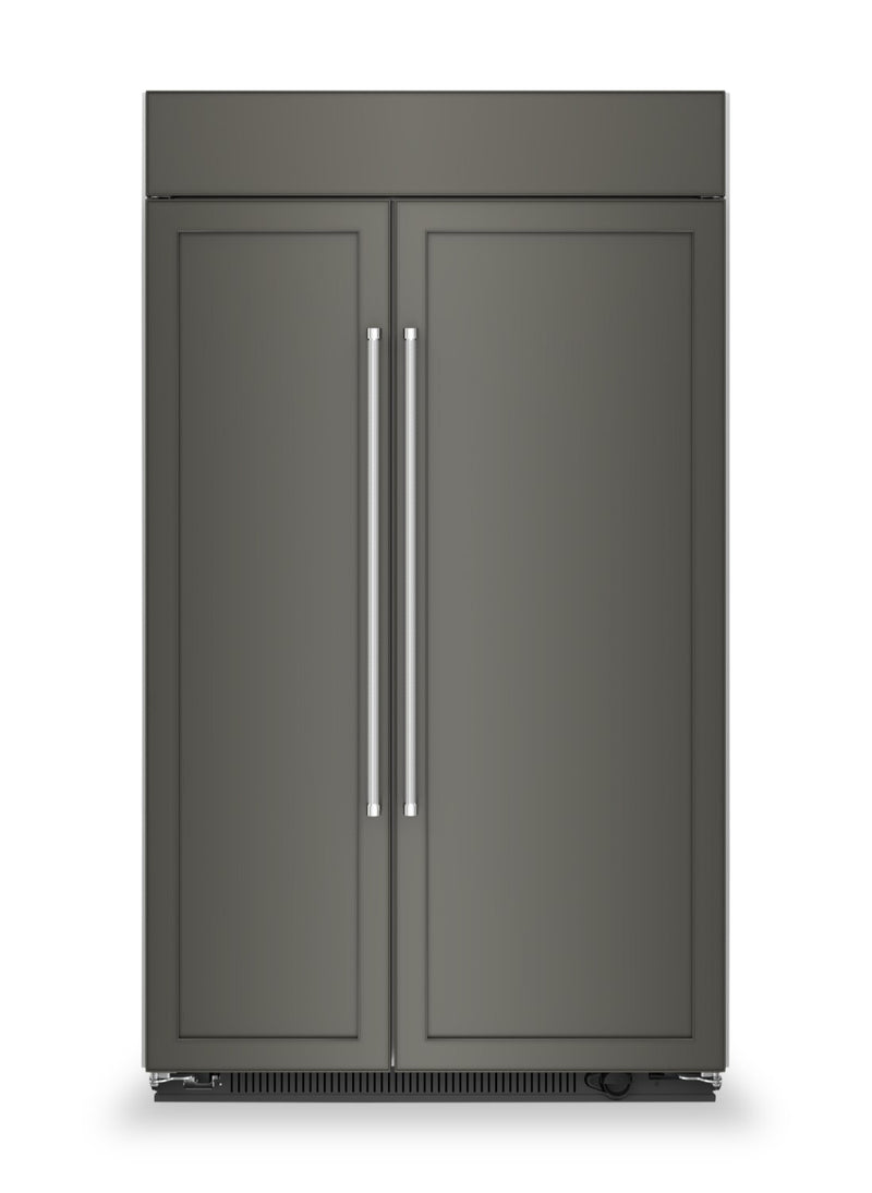 KitchenAid 30 Cu. Ft. Panel-Ready Built-In Side-by-Side Refrigerator - KBSN708MPA | Réfrigérateur encastré KitchenAid avec panneau personnalisable de 30 pi³ à compartiments juxtaposés - KBSN708MPA | KBSN708P