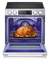 LG 6.3 Cu. Ft. Smart Induction Slide-In Range with Air Fry - LSIL6334XE | Cuisinière induction encastrée intelligente LG de 6,3 pi3 avec friture à air - LSIL6334XE