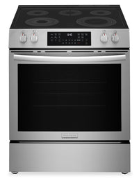 Frigidaire Gallery 5.3 Cu. Ft. Electric Range with Total Convection – Stainless Steel - GCFE305CBF | Cuisinière électrique Frigidaire Gallery de 5,3 pi3 avec convection totale - acier inoxydable - GCFE305CBF