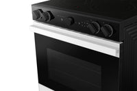 Samsung Bespoke 6.3 Cu. Ft. Electric Range with Oven Camera - NSE6DB870012AC | Cuisinière électrique Bespoke Samsung de 6,3 pi3 avec caméra de four - NSE6DB870012AC | NSE6D87W