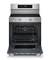 KitchenAid 30" 5.3 Cu. Ft. Electric Range - Fingerprint Resistant Stainless Steel - YKFES530SPS | Cuisinière électrique KitchenAid de 5,3 pi³ et de 30 po - acier inoxydable résistant aux traces de doigts - YKFES530SPS