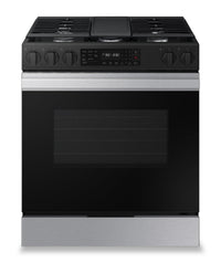 Samsung Bespoke 3 Series 6 Cu. Ft. Smart Gas Range with Air Fry - NSG6DG8300SRAA | Cuisinière intelligente à gaz Bespoke Samsung de série 3 de 6 pi³ avec friture à air Air Fry - NSG6DG8300SRAA | NSG6D83S