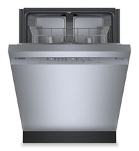 Bosch 100 Series 24" 48 dBA Smart Dishwasher with PrecisionWash® - Stainless Steel - SHE41CM5N | Lave-vaisselle intelligent Bosch de série 100 de 24 po de 48 dBA avec PrecisionWashMD - acier inoxydable - SHE41CM5N | SHE41M5N