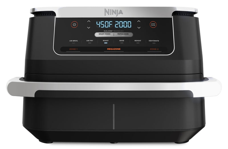 Ninja Foodi 6-in-1 DualZone FlexBasket Air Fryer with 7 Qt. MegaZone - DZ071C | Friteuse à air 6 en 1 FlexBasketMC Ninja Foodi avec technologie DualZoneMC et MegaZoneMC de 7 pintes - DZ071C