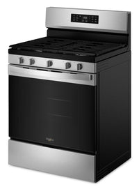 Whirlpool 30" 5.0 Cu. Ft. Gas Range with Air Cooking – Fingerprint Resistant Stainless Steel - WFGS4530SZ | Cuisinière à gaz Whirlpool de 5,0 pi³ et de 30 po avec cuisson à air - acier inoxydable résistant aux traces de doigts - WFGS4530SZ