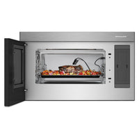 KitchenAid Multifunction Smart Flush Mount Over-the-Range Microwave Oven - Stainless Steel - YKMMF730PPS | Four à micro-ondes à hotte intégrée intelligent multifonctionnel KitchenAid à installation affleurée - acier inoxydable - YKMMF730PPS | YKMMF73S