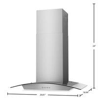 Frigidaire 30'' Glass Canopy Hood - FHWC3070LS | Hotte Frigidaire de 30 po de style auvent en verre - FHWC3070LS