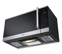 LG 1.8 Cu. Ft. Smart Over-the-Range Microwave with EasyClean® - MVEM1825X | Four à micro-ondes à hotte intégrée intelligent LG de 1,8 pi3 avec EasyCleanMC - MVEM1825X