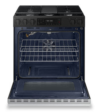 Samsung Bespoke 3 Series 6 Cu. Ft. Smart Gas Range with Air Fry - NSG6DG8300SRAA | Cuisinière intelligente à gaz Bespoke Samsung de série 3 de 6 pi³ avec friture à air Air Fry - NSG6DG8300SRAA | NSG6D83S
