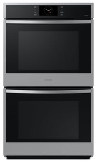 Samsung 10.2 Cu. Ft. 6 Series Double Wall Oven with Air Fry - NV51CG600DSRAA | Four mural double Samsung de 10,2 pi³ série 6 avec hublot et AirFry - NV51CG600DSRAA | NV51C6DS