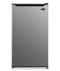 Danby 18.7" 3.2 Cu. Ft. Mini Fridge - Stainless Steel - DAR032B2SLM  | Réfrigérateur compact Danby de 3,2 pi3 et de 18,7 po - acier inoxydable - DAR032B2SLM  | DAR032LM