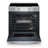 Whirlpool 5.3 Cu. Ft. Electric Range with Air Fry and WipeClean™ Coating - Stainless Steel - YWSES7530RZ | Cuisinière électrique Whirlpool de 5,3 pi3 avec friture à air et revêtement WipeCleanMC - acier inoxydable - YWSES7530RZ | YWSES75Z