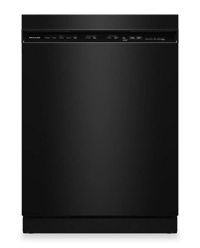 KitchenAid 24" 47 dBA Dishwasher with Third Level Utensil Rack – Black - KDFS224SBL | Lave-vaisselle KitchenAid de 24 po et de 47 dBA avec panier à ustensiles sur le troisième niveau - noir - KDFS224SBL