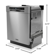 Thor Kitchen 24" Front-Control Dishwasher - Stainless Steel - ADW24PF | Lave-vaisselle Thor Kitchen de 24 po avec commandes à l’avant - acier inoxydable - ADW24PF | ADW24PFS