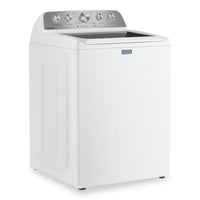 Maytag 5.5 Cu Ft. Top Load Agitator Washer with Pet Pro Option – White - MTW5605RW | Laveuse Maytag à chargement par le haut de 5,5 pi3 avec agitateur et option Animal Pet Pro - blanche - MTW5605RW
