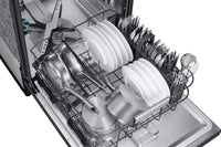 Samsung 24" 38 dBA Top-Control Dishwasher with AI Wash and Third Rack - Black - DW90F89T0UMTAA | Lave-vaisselle Samsung de 24 po et de 38 dBA avec commandes sur le dessus, nettoyage avec IA et 3e panier - DW90F89T0UMTAA | DW90F89B