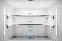 Whirlpool 36" 23.8 Cu. Ft. Counter-Depth French-Door Refrigerator - Stainless Steel - WRFC9636RZ  | Réfrigérateur Whirlpool de 23,8 pi3 et de 36 po de profondeur comptoir à portes françaises - acier inoxydable - WRFC9636RZ  | WRFC963Z