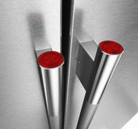 KitchenAid Handle Kit for French Door Refrigerator – Stainless Steel - W11777157 | Trousse de poignées KitchenAid pour réfrigérateur à portes françaises - acier inoxydable - W11777157