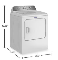 Maytag 7.0 Cu. Ft. Electric Dryer - White - YMED4205SW | Sécheuse électrique Maytag de 7,0 pi³ - blanche - YMED4205SW