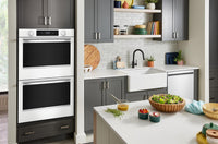 KitchenAid 30" Smart Electric Double Wall Oven - White - KOED730SWH | Four mural double intelligent électrique KitchenAid de 30 po - blanc - KOED730SWH