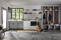 Maytag 6.0 Cu. Ft. Top-Load Washer and 7.4 Cu. Ft. Pet Pro Electric Dryer – White  | Laveuse à chargement par le haut de 6,0 pi³ et sécheuse électrique de 7,4 pi³ Animal Pet Pro de Maytag - blanches