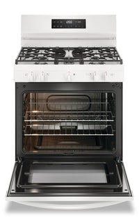 Frigidaire 5.1 Cu. Ft. Gas Range with Quick Boil - FCRG3062AW | Cuisinière à gaz Frigidaire de 5,1 pi3 avec ébullition rapide - FCRG3062AW | FCRG302W