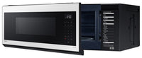 Samsung Bespoke 1.1 Cu. Ft. Low-Profile Over-the-Range Microwave - ME11CB751012AA | Four à micro-ondes à hotte intégrée à profil bas Bespoke de Samsung de 1,1 pi3 - ME11CB751012AA | ME11CB75