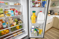 Whirlpool 36" 30 Cu. Ft. French-Door Refrigerator with Dual Ice Makers - White - WRFF3736SW | Réfrigérateur Whirlpool de 36 po et de 30 pi3 à portes françaises avec machine à glaçons double - blanc- WRFF3736SW | WRFF373W