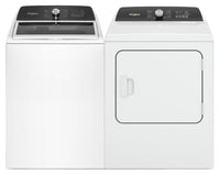 Whirlpool 5.2 Cu. Ft. Top-Load Washer with Built-In Faucet and 7 Cu. Ft. Electric Dryer | Laveuse à chargement par le haut de 5,2 pi3 avec robinet intégré et sécheuse électrique de 7 pi3 de Whirlpool | WHTL525C