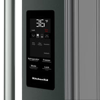 Kitchenaid 29 Cu. Ft. French Door Refrigerator – Juniper - KRMF436SJP | Réfrigérateur KitchenAid de 29 pi3 à portes françaises - genièvre - KRMF436SJP