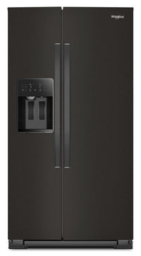 Whirlpool 36" 28.7 Cu. Ft. Side-by-Side Refrigerator – Black Stainless - WRSF5536RV | Réfrigérateur Whirlpool de 28,7 pi³ et de 36 po à compartiments juxtaposés - acier inoxydable noir - WRSF5536RV