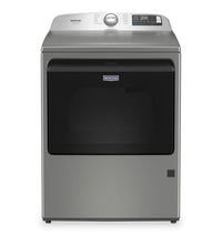 Maytag 6.0 Cu. Ft. Pet Pro Top-Load Washer and 7.4 Cu. Ft. Gas Dryer- Radiant Silver - MATL72GS  | Laveuse à chargement par le haut Animal Pet Pro de 6,0 pi3 et sécheuse à gaz de 7,4 pi3 de Maytag - argenté radieux - MATL72GS