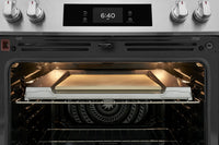 Frigidaire Gallery 6.2 Cu. Ft. Electric Range with Stone-Baked Pizza - Smudge-Proof® Stainless Steel - GCFE307CBF  | Cuisinière électrique Frigidaire Gallery de 6,2 pi³ avec pizza cuite sur pierre - acier inoxydable Smudge-ProofMD - GCFE307CBF