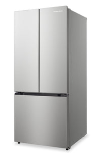 Hamilton Beach 30" 17.7 Cu. Ft French Door Refrigerator with Bottom Freezer - HBF1772  | Réfrigérateur Hamilton Beach de 17,7 pi3 et de 30 po à portes françaises avec congélateur inférieur - HBF1772