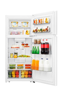 Hisense 18 Cu. Ft. Top-Freezer Refrigerator - RT18A2FWD | Réfrigérateur Hisense de 18 pi3 à congélateur supérieur - RT18A2FWD | RT18A2FW