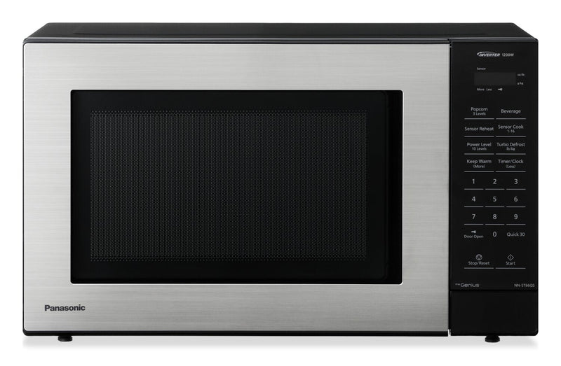Panasonic 1.2 Cu. Ft. Countertop Microwave Oven – Black - NNST66QSC | Four à micro-ondes de comptoir Panasonic de 1,2 pi³ - noir - NNST66QSC