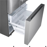 LG 33" 25 Cu. Ft. French-Door Standard-Depth Refrigerator - Stainless Steel - LF25H6200S | Réfrigérateur LG de 25 pi3 et de 33 po de profondeur standard à portes françaises - acier inoxydable - LF25H6200S