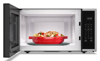 KitchenAid 1.6 Cu. Ft. Countertop Microwave – PrintShield Stainless Steel - YKMCS122SPS | Four à micro-ondes de comptoir KitchenAid de 1,6 pi3 - acier inoxydable PrintShieldMC - YKMCS122SPS